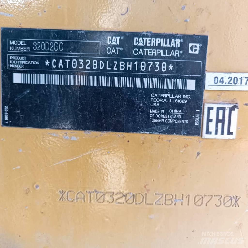 CAT 320D2 GC Bageri gusjeničari