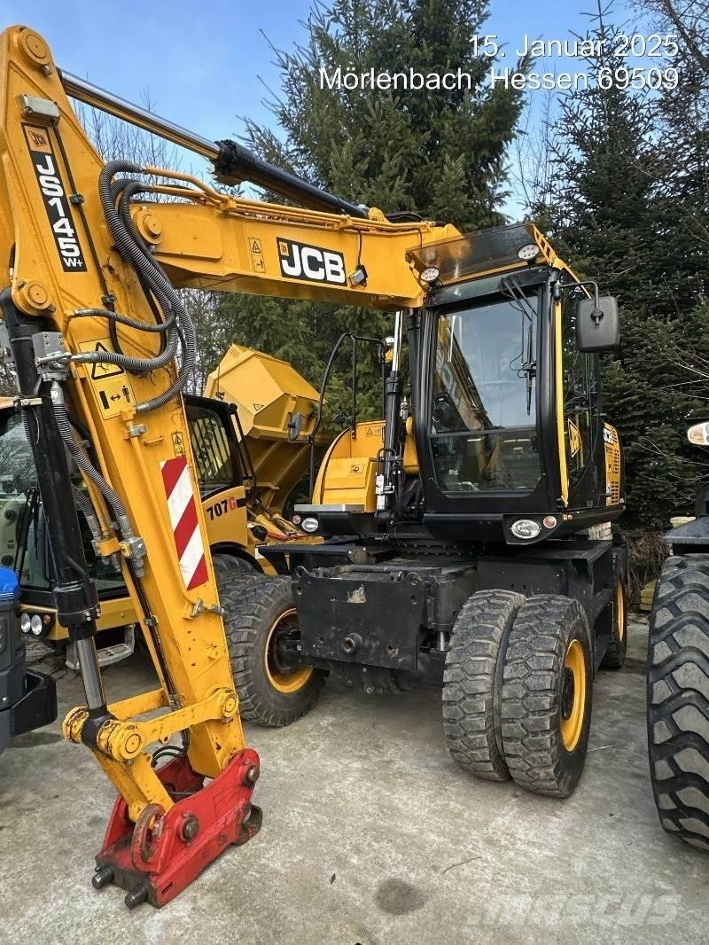 JCB JS145W PLUS Bageri na kotačima