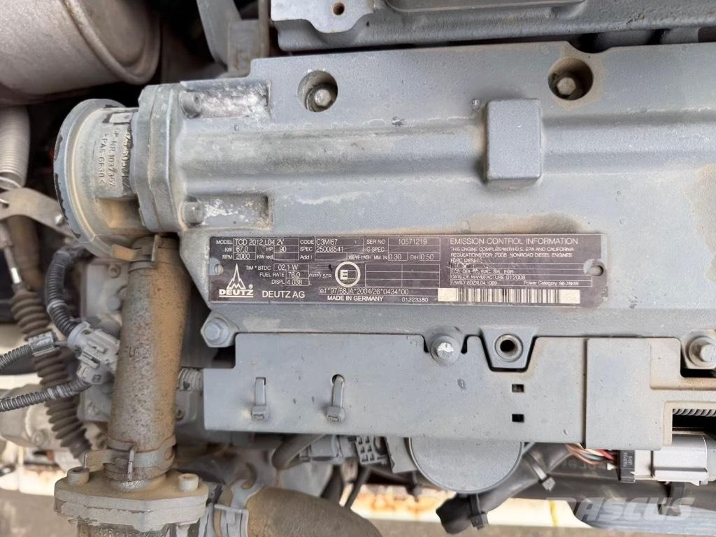 Terex TW 85 Bageri na kotačima