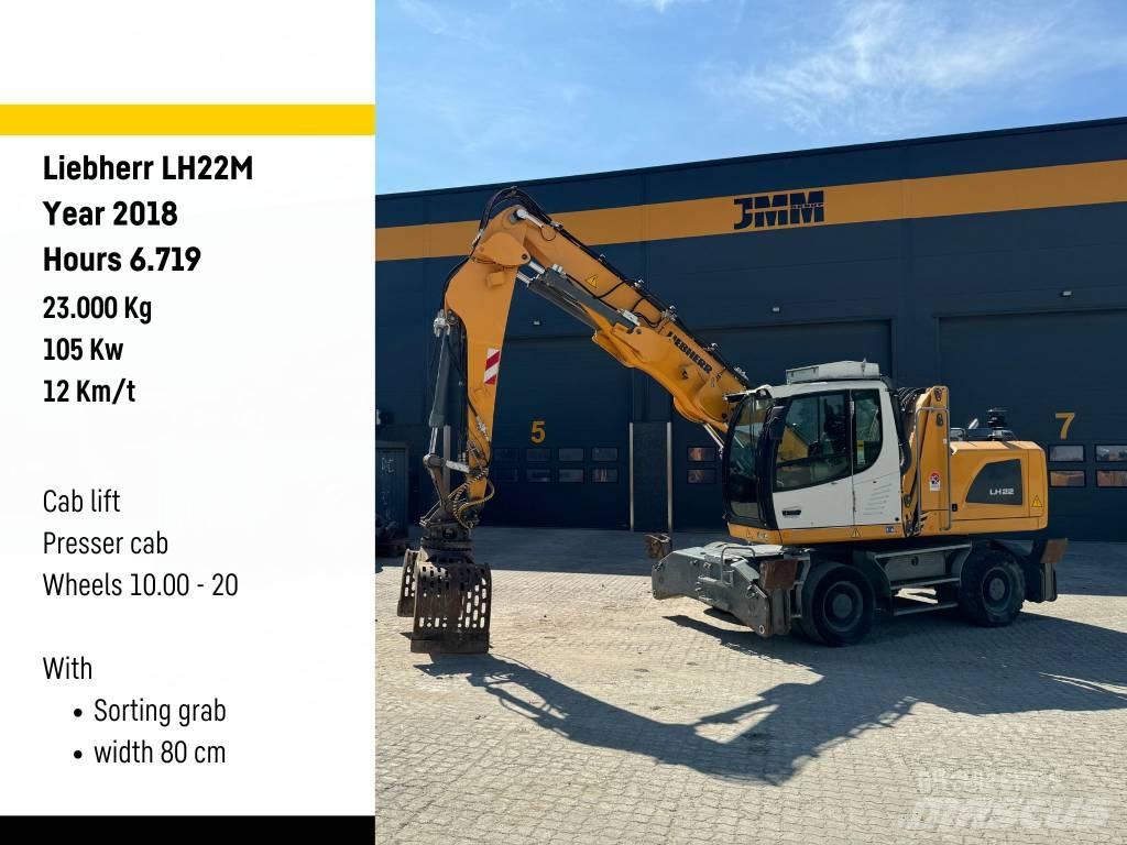 Liebherr LH 22 M Bageri za manipuliranje materijalom / otpadom