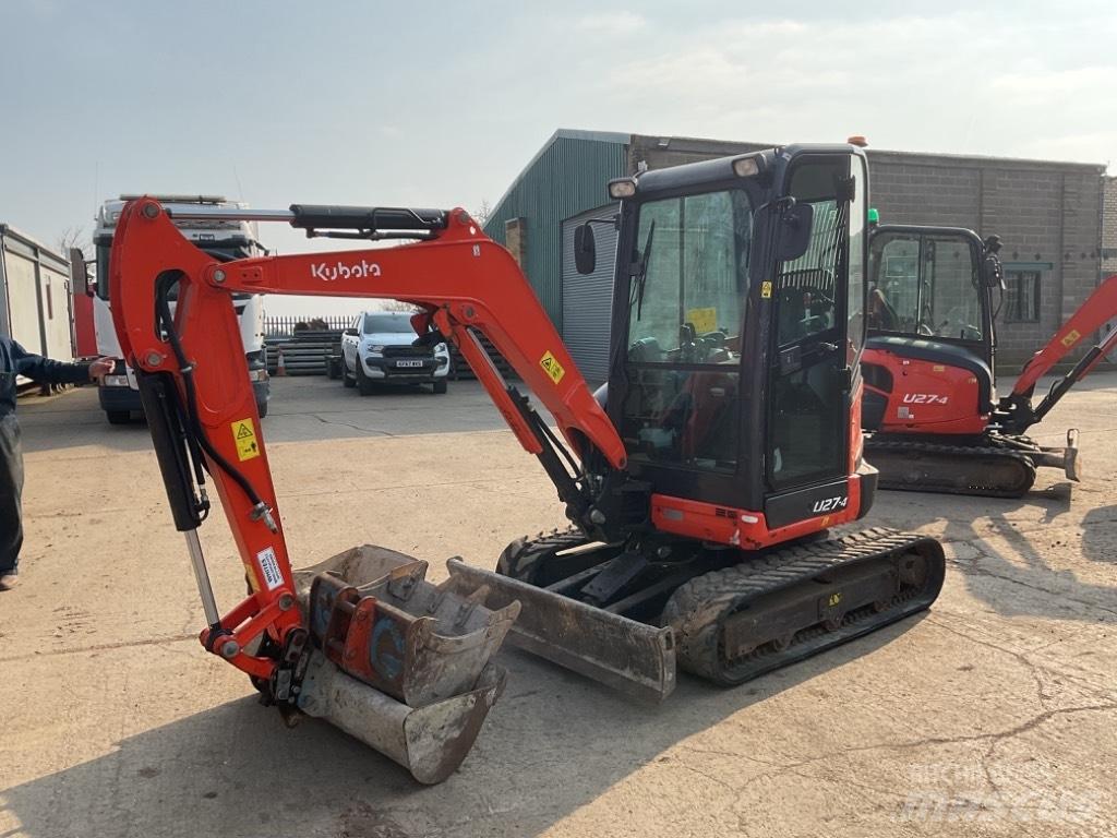 Kubota U27-4 Mini bageri <7t
