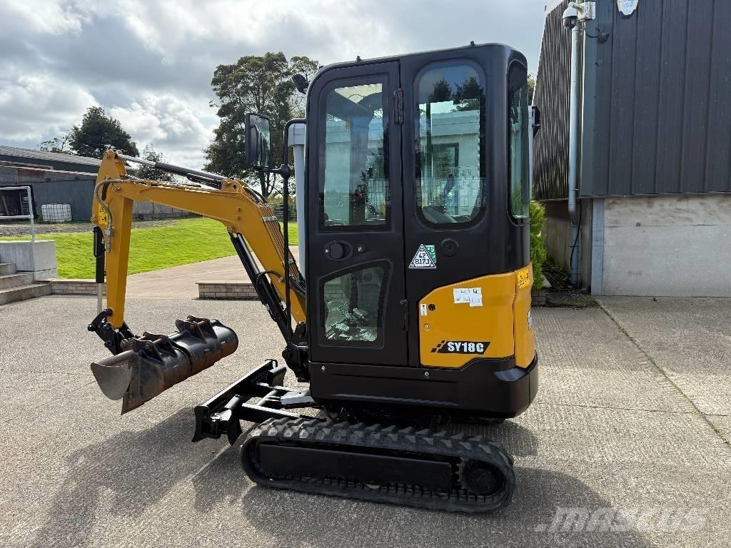 Sany SY 18 C Mini bageri <7t