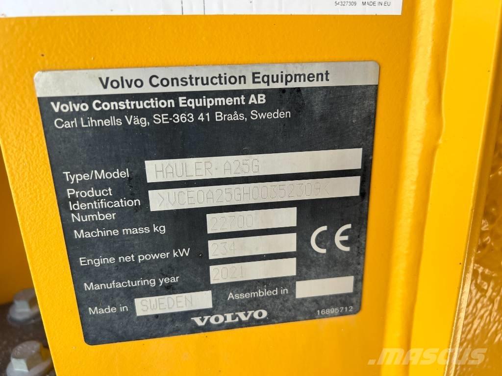 Volvo A25G Zglobni demperi