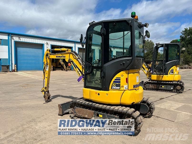 Komatsu PC 26 MR Mini bageri <7t