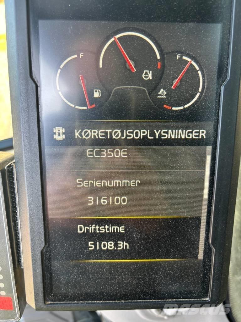 Volvo EC 350 EL Bageri gusjeničari