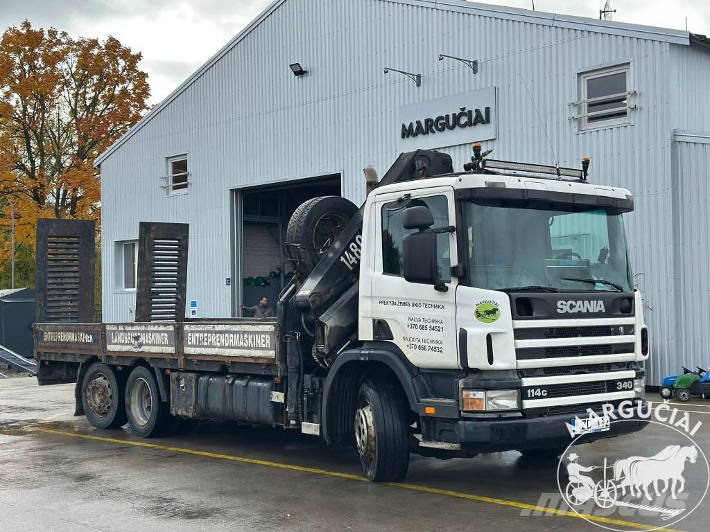 Scania 114G 340 Kamioni sa kranom
