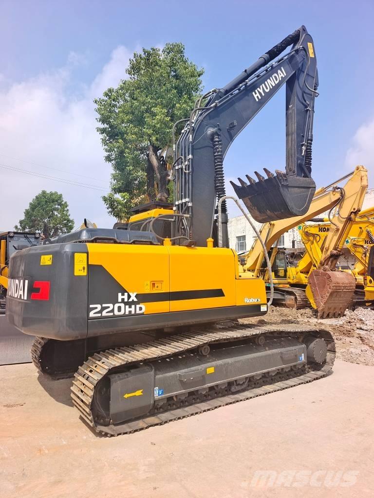 Hyundai HX 220 HD Bageri gusjeničari