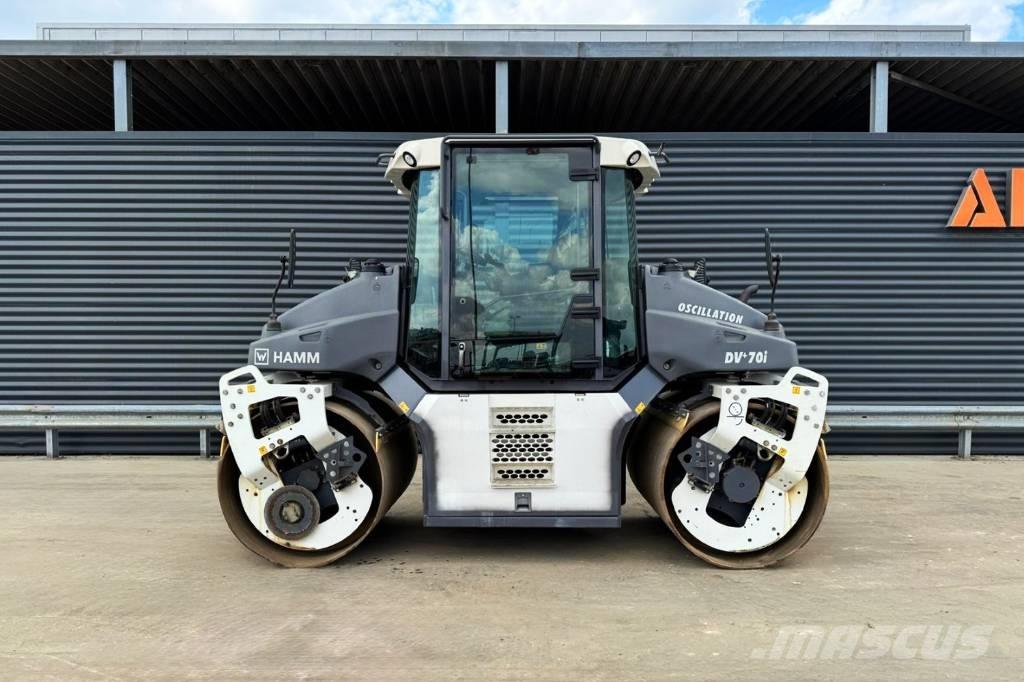 Hamm DV+ 70I VO-S Valjci sa dvojnim bubnjem