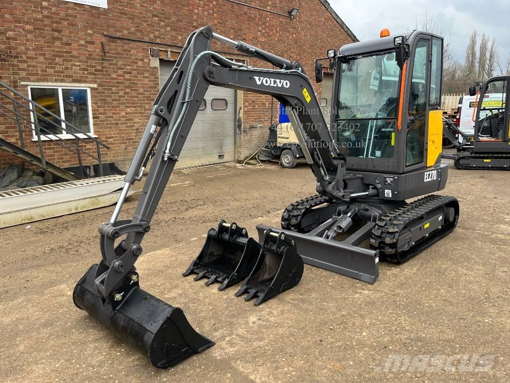 Volvo EC 27 D Mini bageri <7t