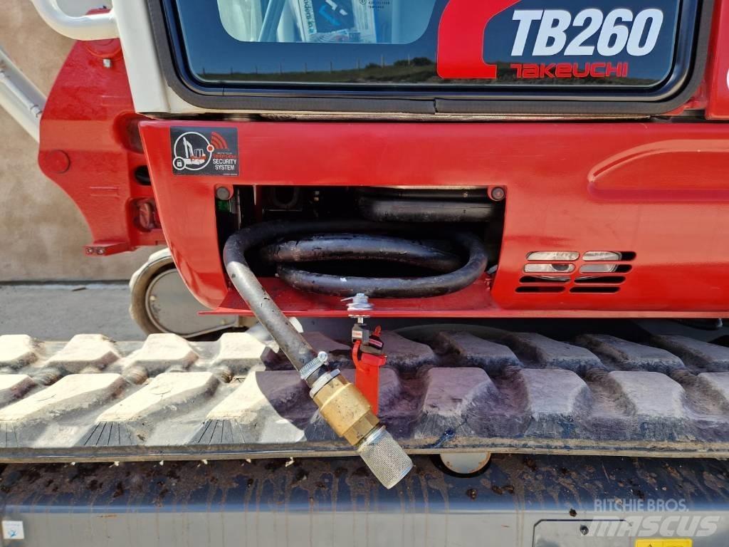 Takeuchi TB 260 Mini bageri <7t