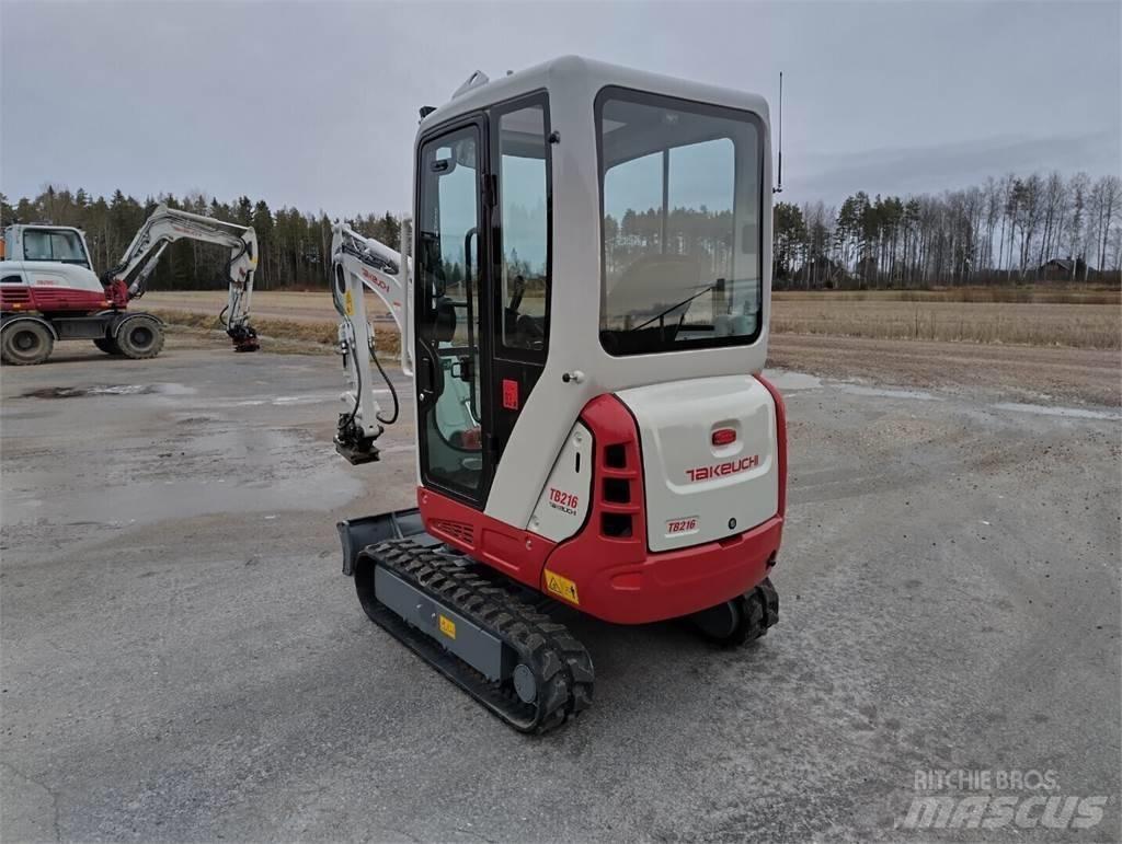 Takeuchi TB 216 Mini bageri <7t
