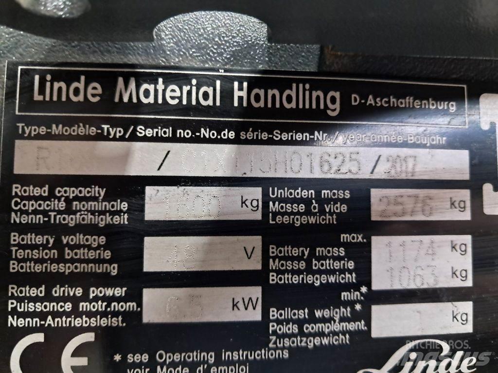 Linde R16S Viličari sa pomičnim stupom