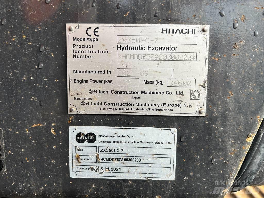 Hitachi ZX350LC-7 Bageri gusjeničari