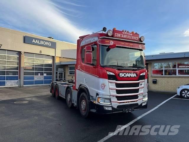 Scania R 500 Rol kiper kamioni s kukama za dizanje