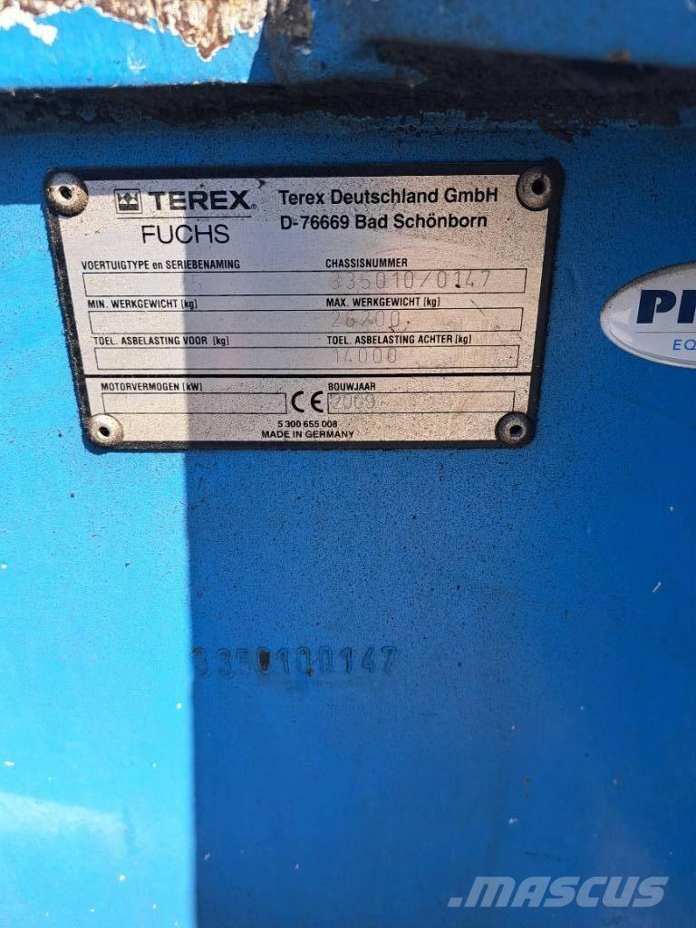 Fuchs MHL 335 Bageri za manipuliranje materijalom / otpadom