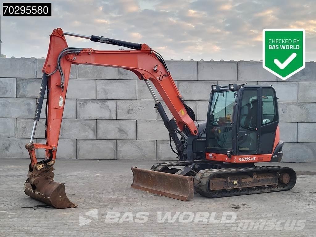 Kubota KX080-4a Mini bageri <7t