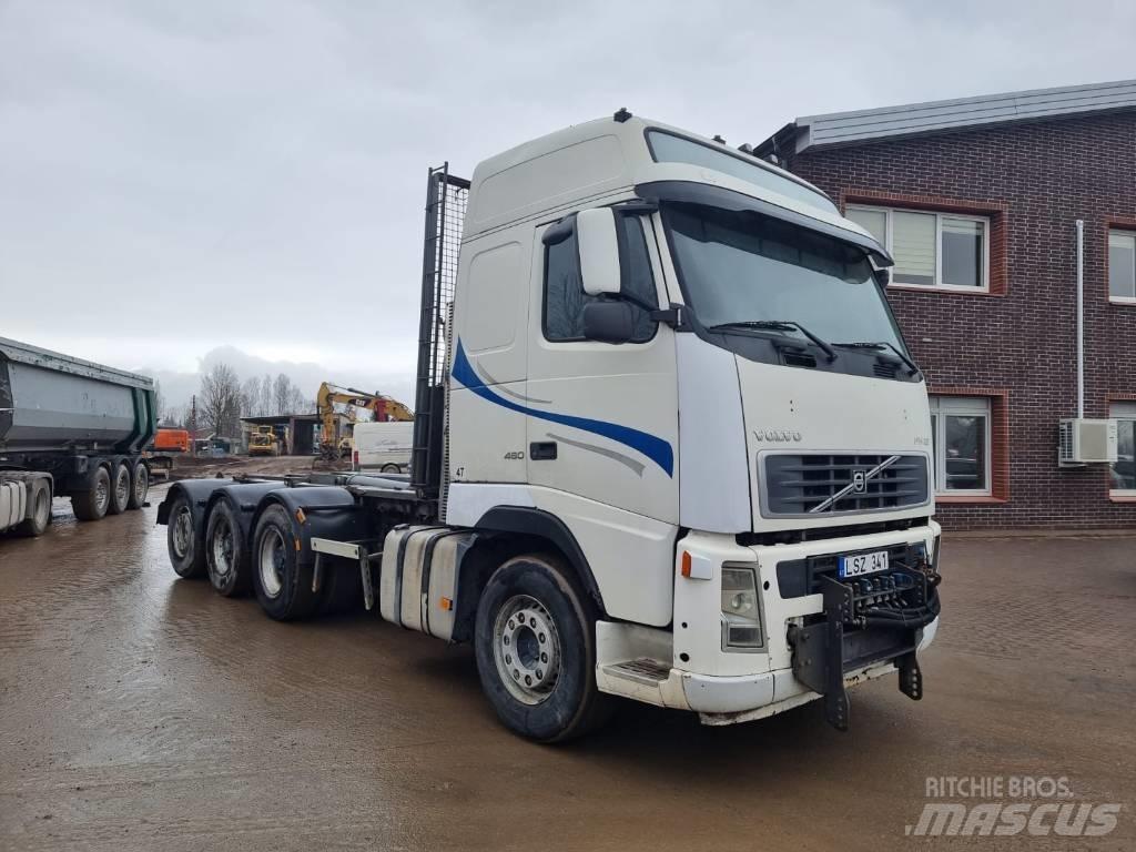 Volvo FH 12 Rol kiper kamioni s kukama za dizanje
