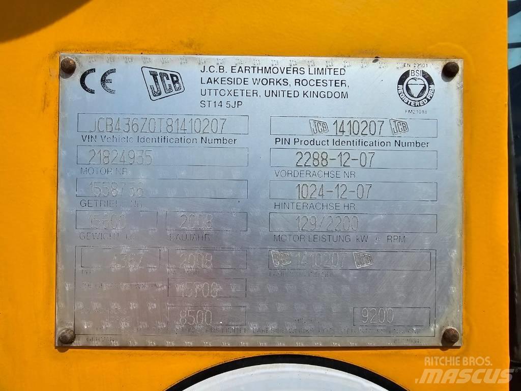 JCB 436 ZX Utovarivači na kotačima
