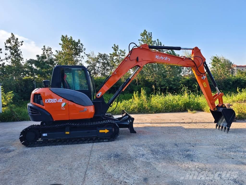 Kubota KX 080-4 CX Midi bageri 7t – 12t
