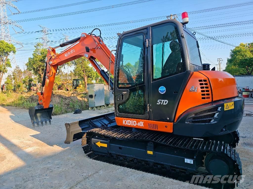 Kubota KX 080-4 CX Midi bageri 7t – 12t