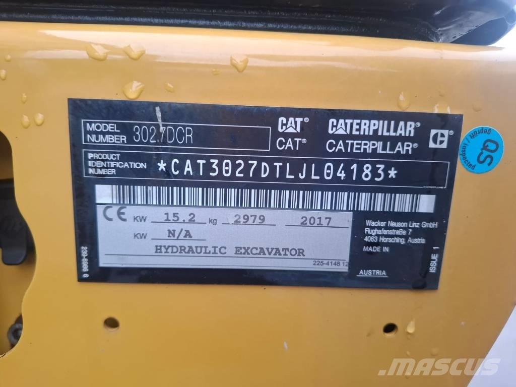 CAT 302.7 D CR Mini bageri <7t