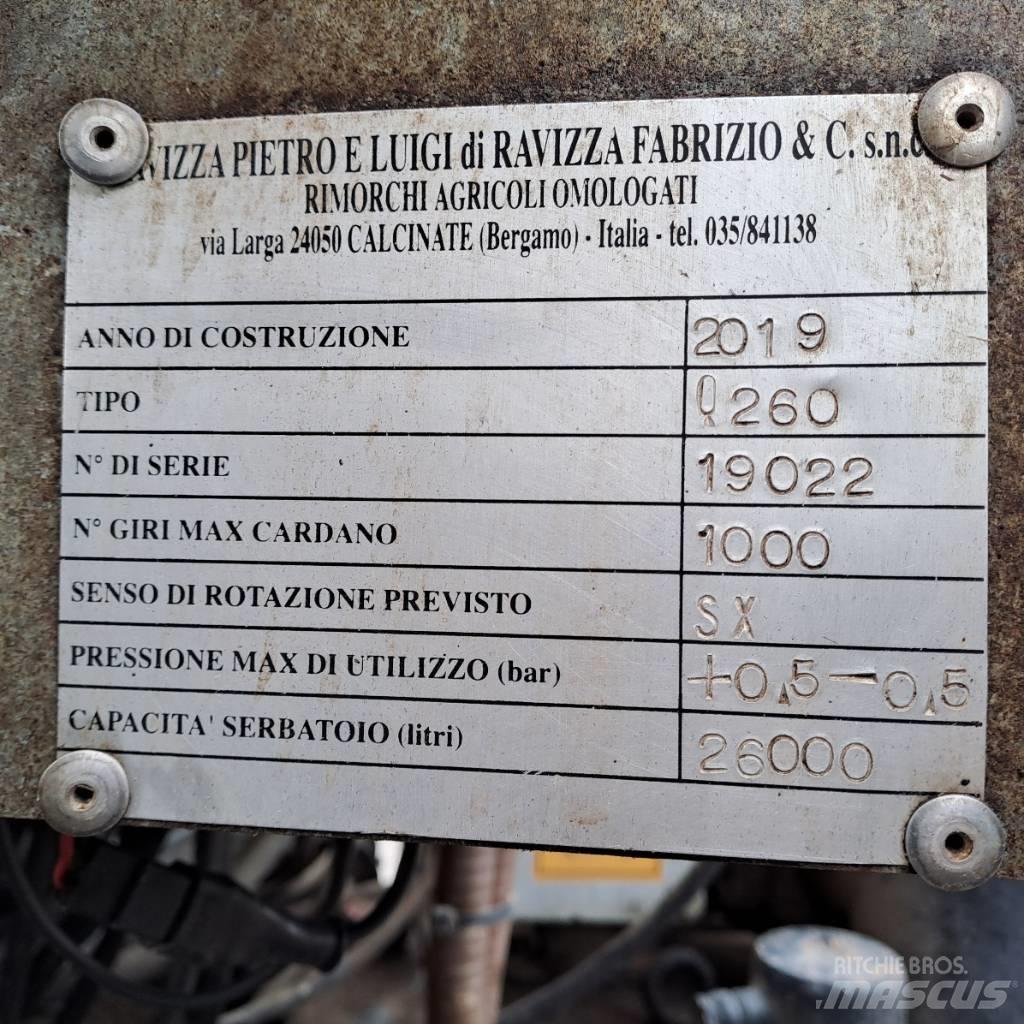  RAVIZZA CB260S4ASIB Cisterne za gnojnicu