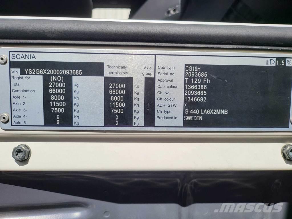 Scania G440 6X2 Traktorske jedinice