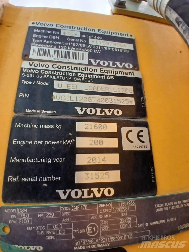 Volvo L 120 G Utovarivači na kotačima