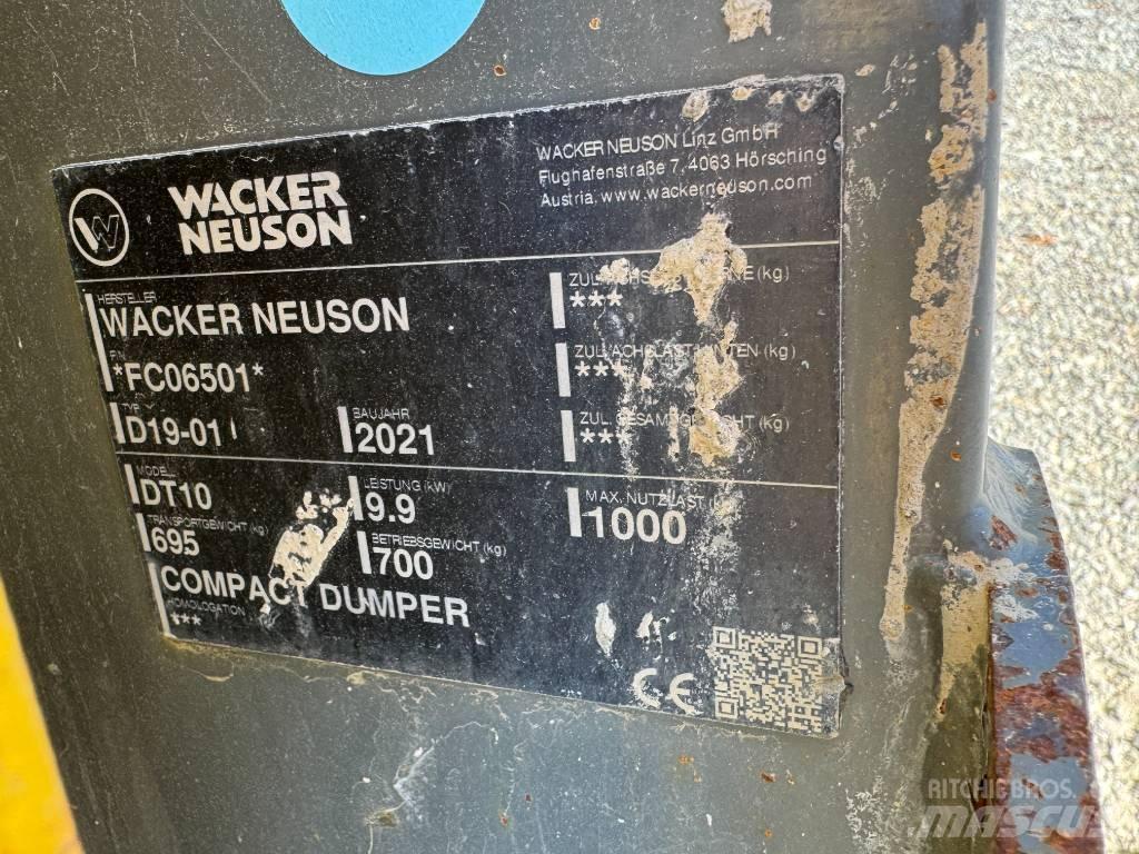Wacker Neuson DT10 Demperi na gusjenice