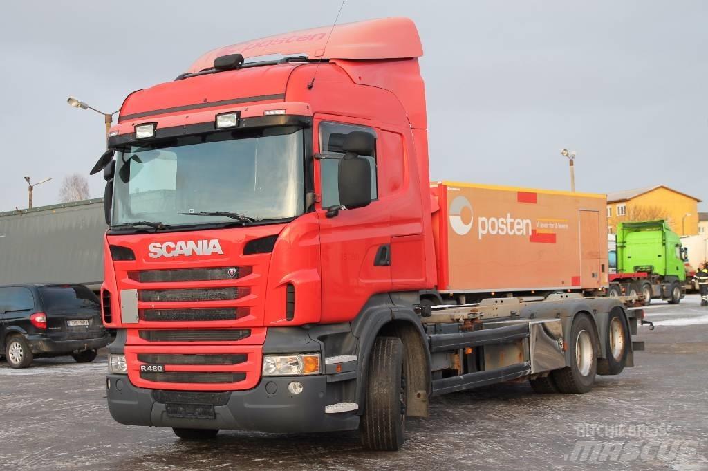 Scania R480 LB6X2HNB Kontejnerski kamioni