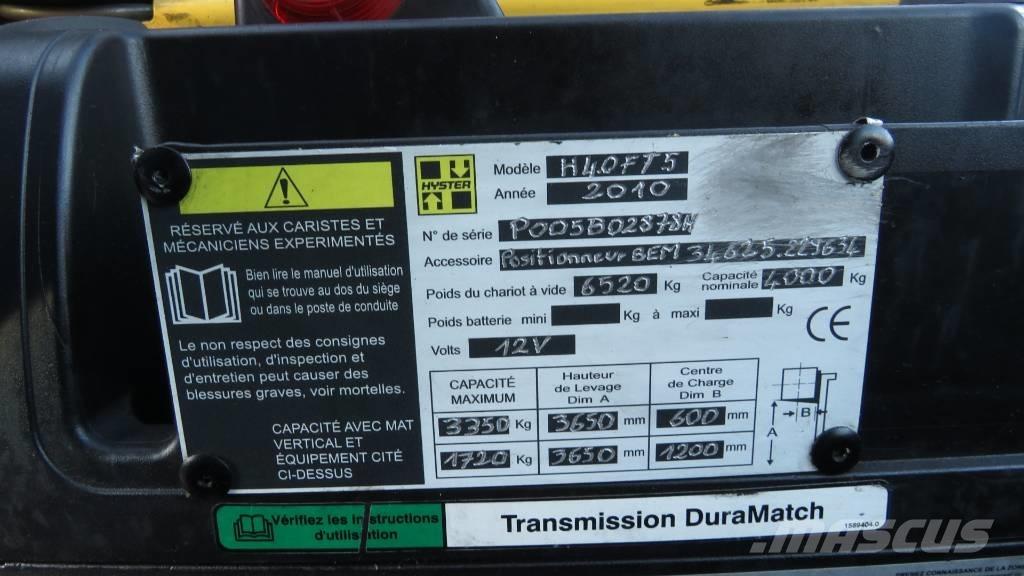 Hyster H4.0FT5 Plinski viličari