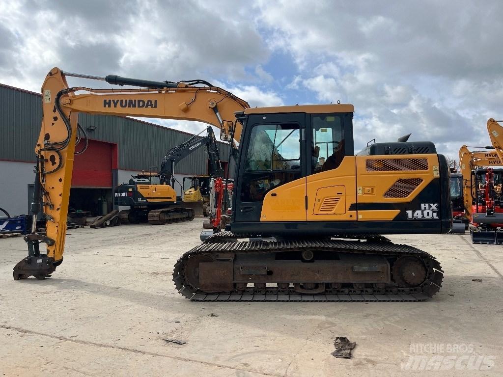 Hyundai HX140L Bageri gusjeničari