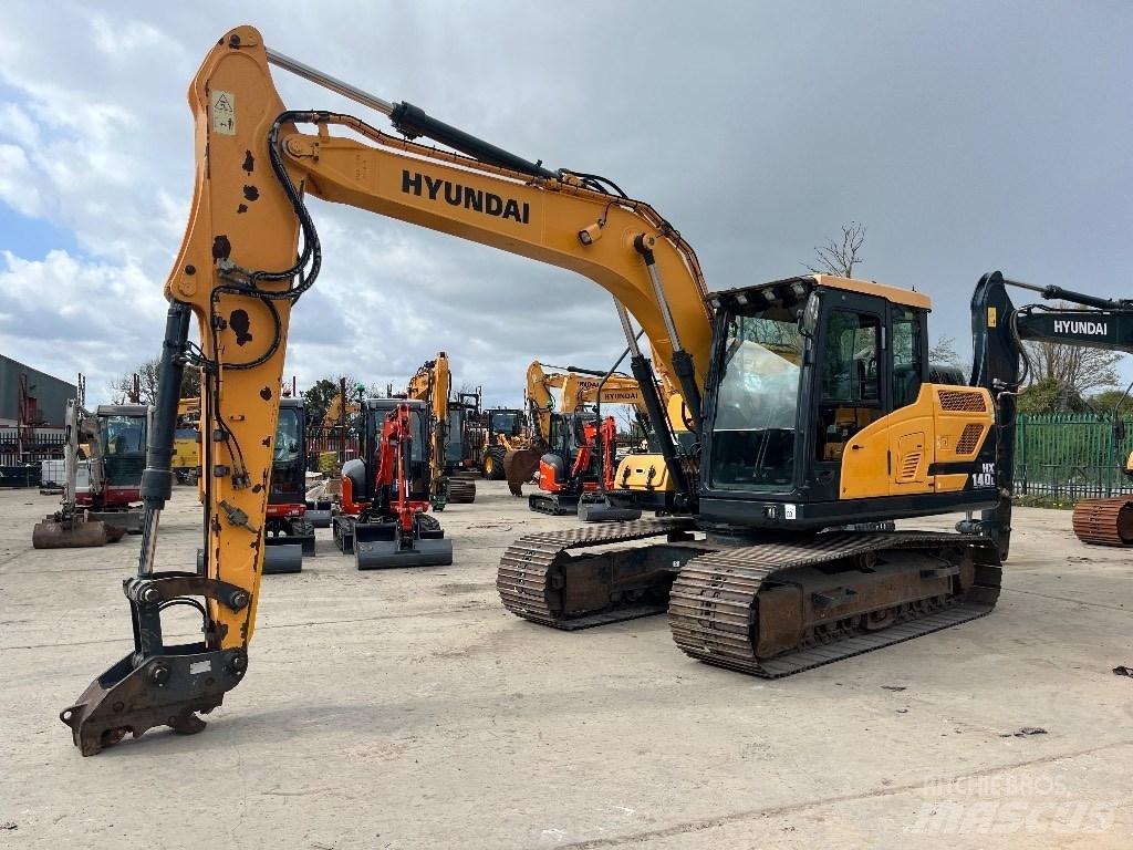 Hyundai HX140L Bageri gusjeničari