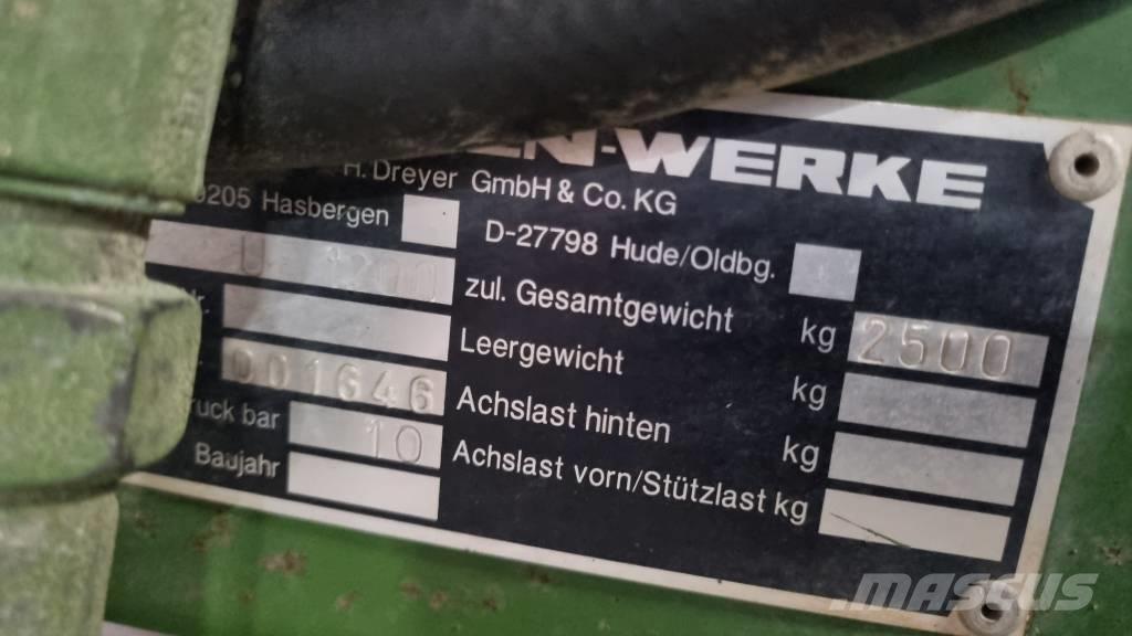 Amazone UF 1200 Ugradene prskalice