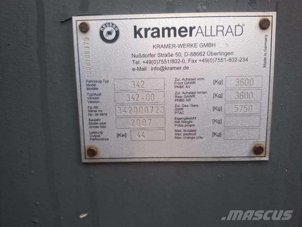 Kramer 380 Utovarivači na kotačima
