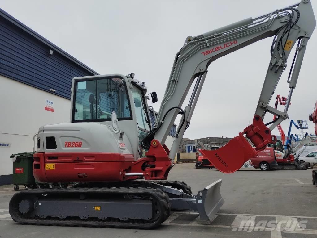 Takeuchi TB 260 Mini bageri <7t