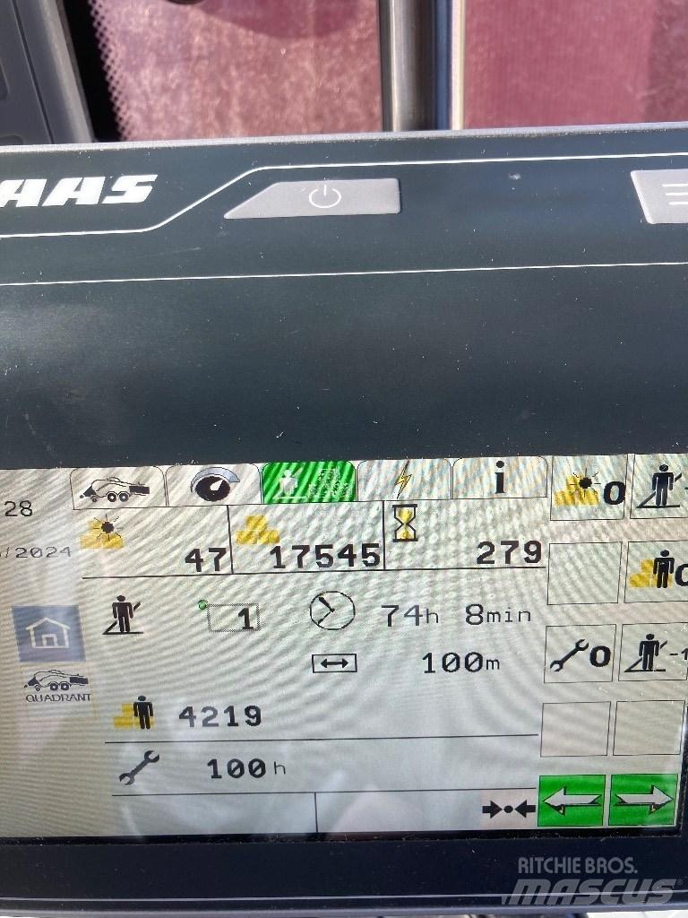 CLAAS Quadrant 4000 Balirke za kockaste bale