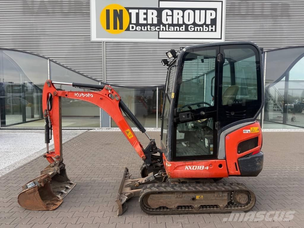 Kubota KX 018-4 Mini bageri <7t