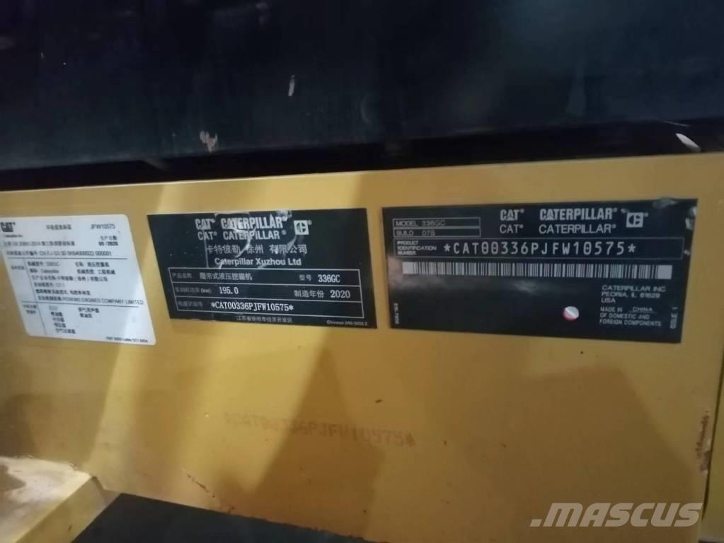 CAT 2020 CAT 336Gc Bageri na kotačima