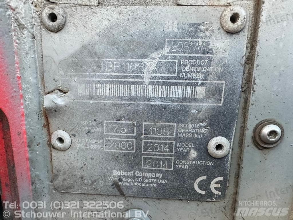Bobcat E08 (E10) Mini bageri <7t