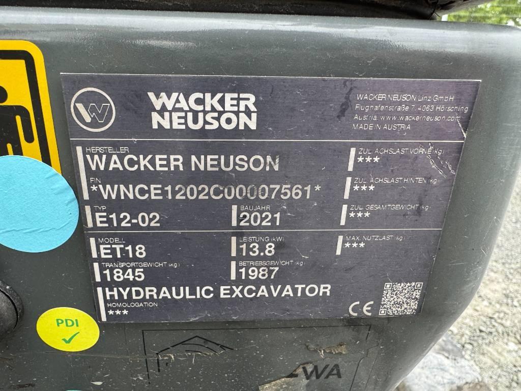 Wacker Neuson ET18 Bageri gusjeničari