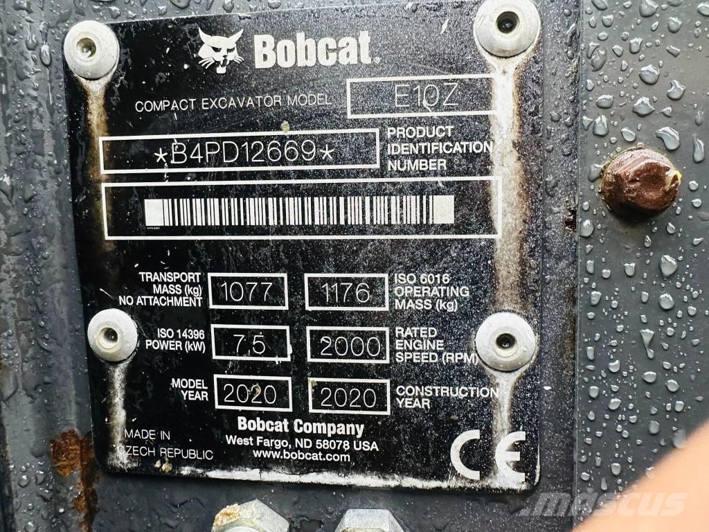 Bobcat E 10z Mini bageri <7t