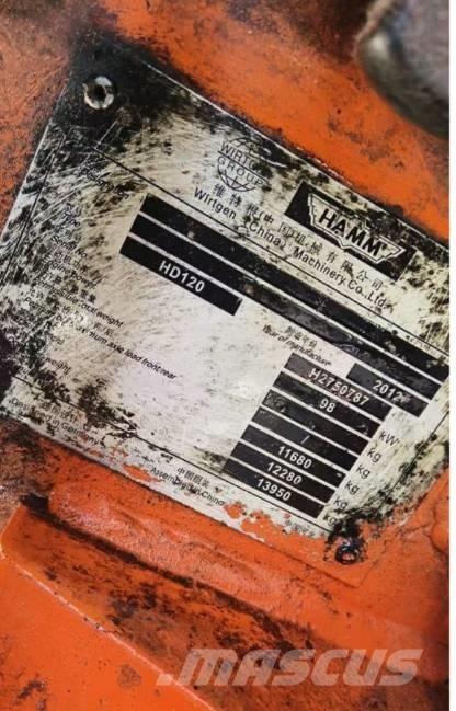 Hamm HD 120 Valjci sa dvojnim bubnjem