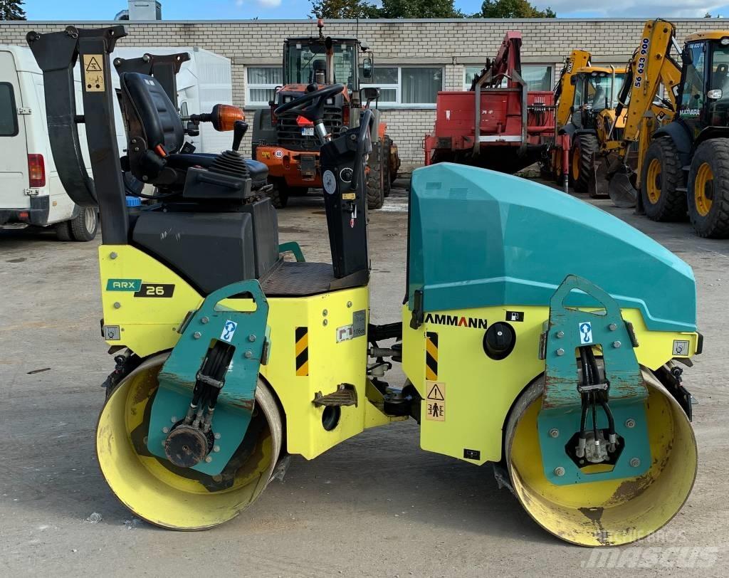 Ammann ARX 26 Valjci sa dvojnim bubnjem