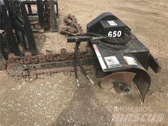 Bradco 650C Rovokopači freze za kanale Trenčeri