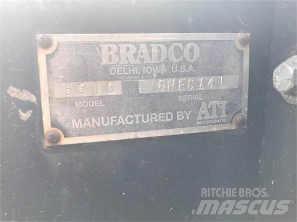 Bradco 650C Rovokopači freze za kanale Trenčeri