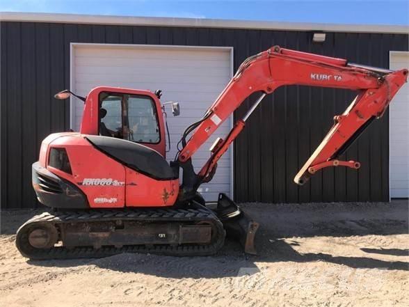 Kubota KX080-4 Bageri gusjeničari