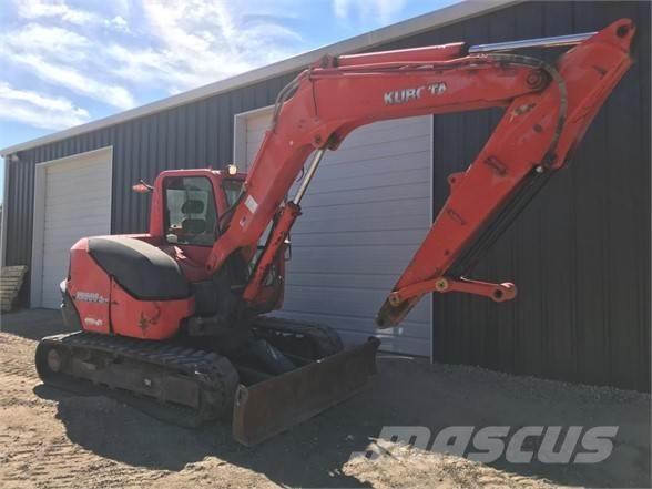 Kubota KX080-4 Bageri gusjeničari