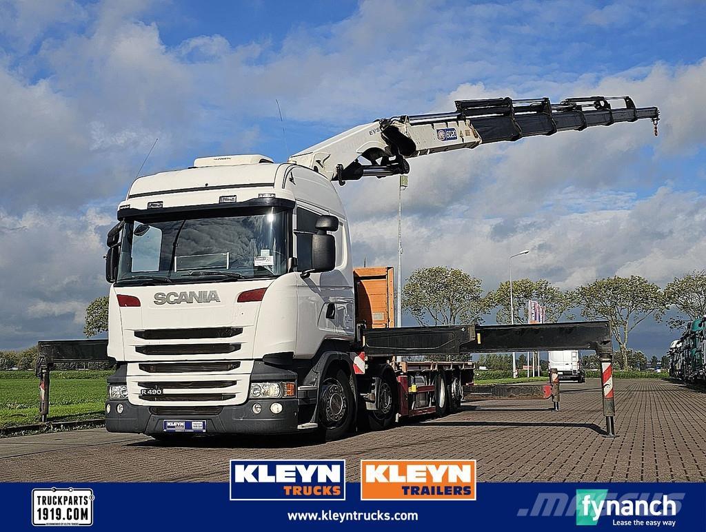 Scania R490 Kamioni sa otvorenim sandukom