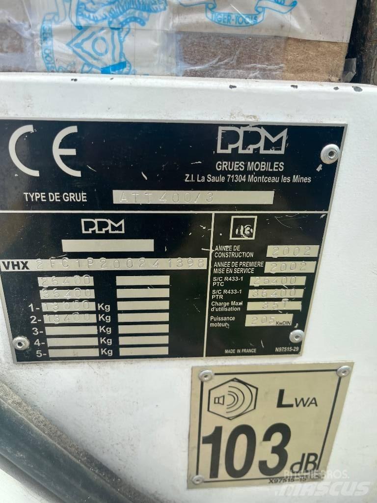 Terex PPM ATT 400/3 Rabljene dizalice za težak teren